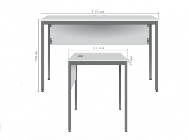 Стол офисный Осло AMF