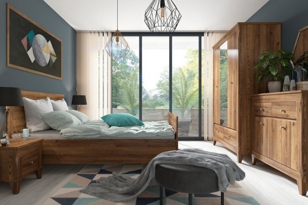 Тумба прикроватная Bergen KOM1S BRW Польша