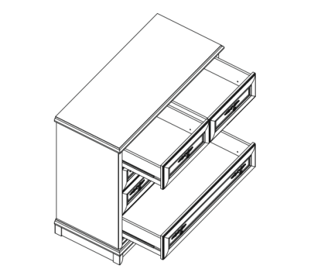 Комод Соната 5S/10 Гербор New