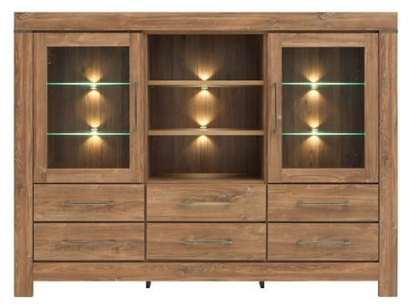 комод gent kom2w6s/13/17 brw