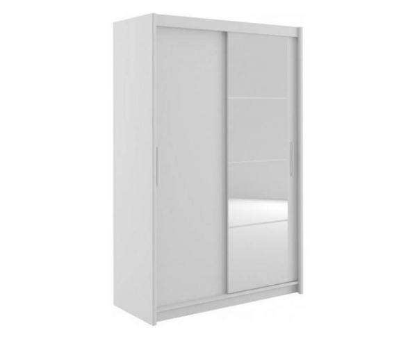 Шкаф-купе Марио 140 Гербор, белый