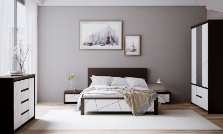 Спальня Каспиан БРВ Украина, белый снег