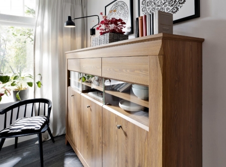 Витрина Bergen REG3W BRW Польша