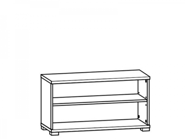 Тумба для обуви Homeline REG/4/8, дуб сонома темный