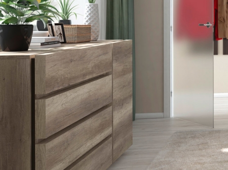 Комод Anticca KOM1D4S BRW Польша