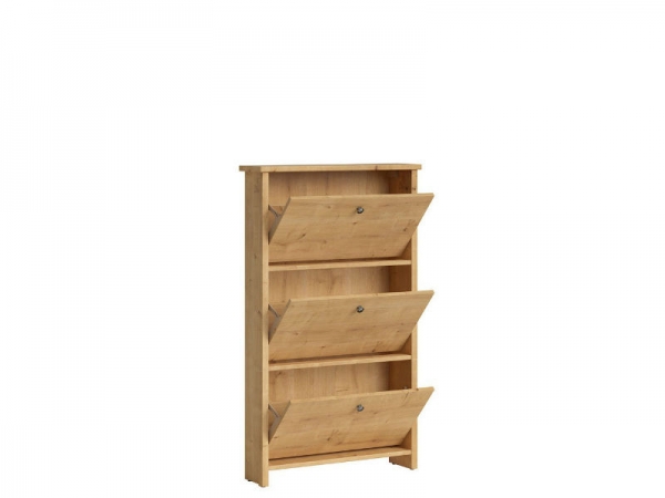 Тумба для обуви Porto SFB3B, дуб натуральный берлингтон