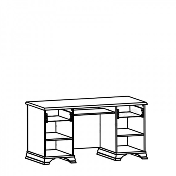 Стол письменный Кентуки BIU2D2S БРВ Украина
