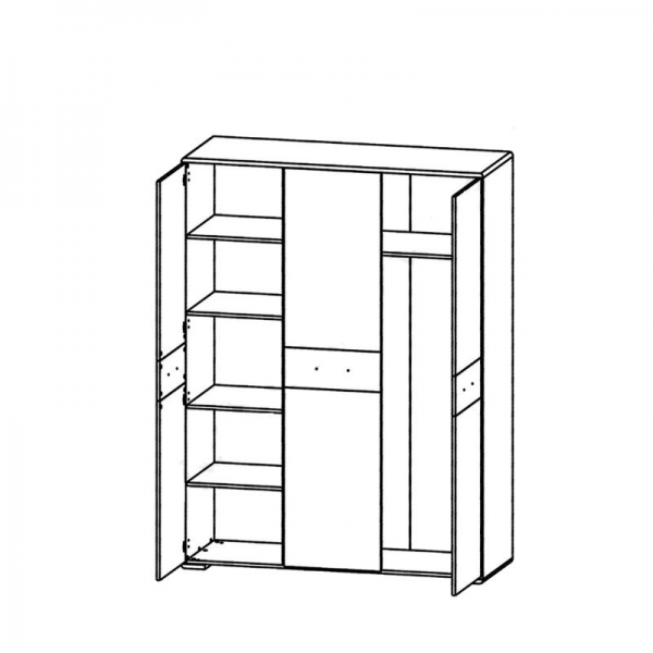 Шкаф Бука SZF3D Гербор