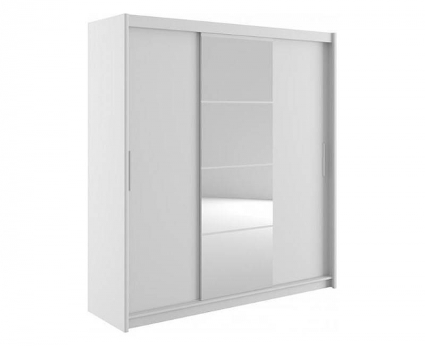 Шкаф-купе Марио 200 Гербор, белый