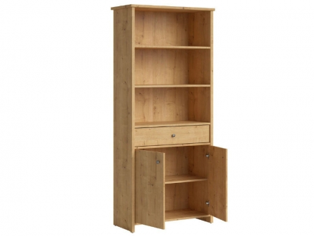 Стеллаж Porto REG2D1S, дуб натуральный берлингтон