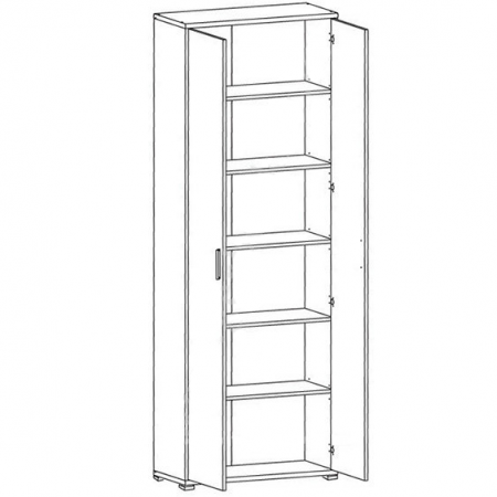 Шкаф Офис Лайн REG2D/79/220 Гербор