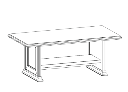 Столик журнальный Соната 130 Гербор New