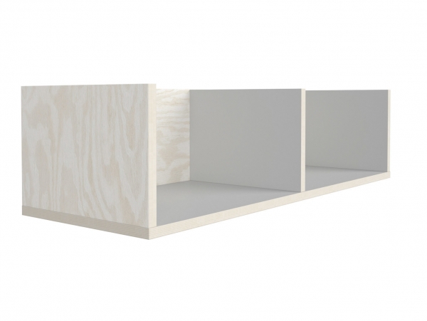 Полка Stanford POL, сосна iceland/светло-серый